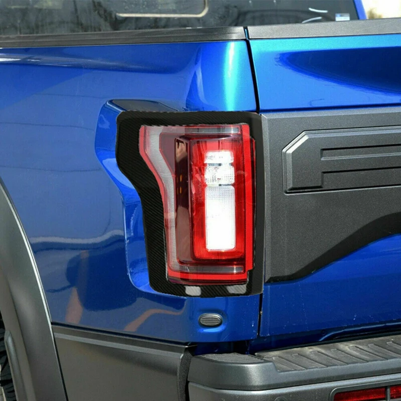 

Tail Light Trims Lamp Cover Frame for Ford F150 2016 2017 2018 2019 2020 New