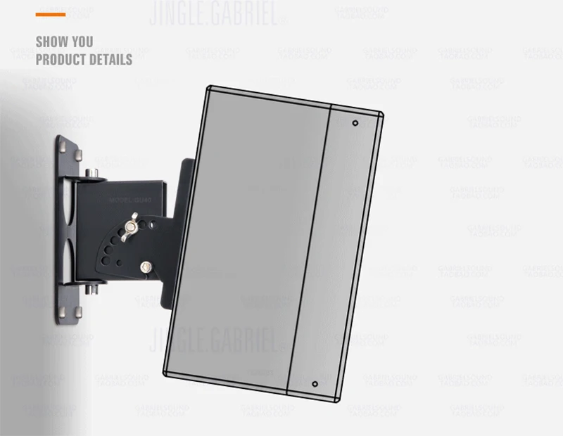 GU40 Высокое качество Универсальный объемный динамик настенный кронштейн