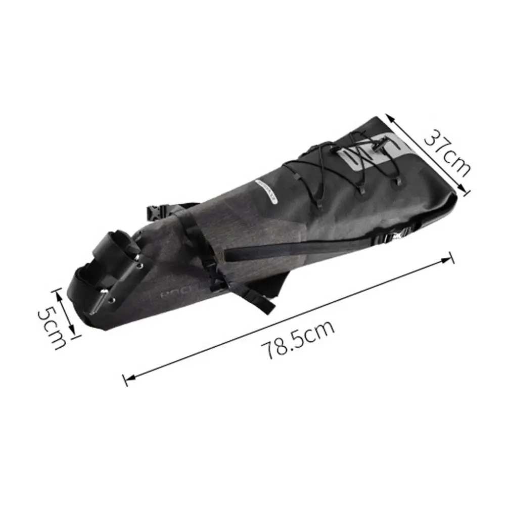 

Bike Saddle Bag 14L Large Capacity Bicycle Tail Bag Waterproof MTB Road Trunk Pannier Bag Seat Bags For Cycling Bike Accessories