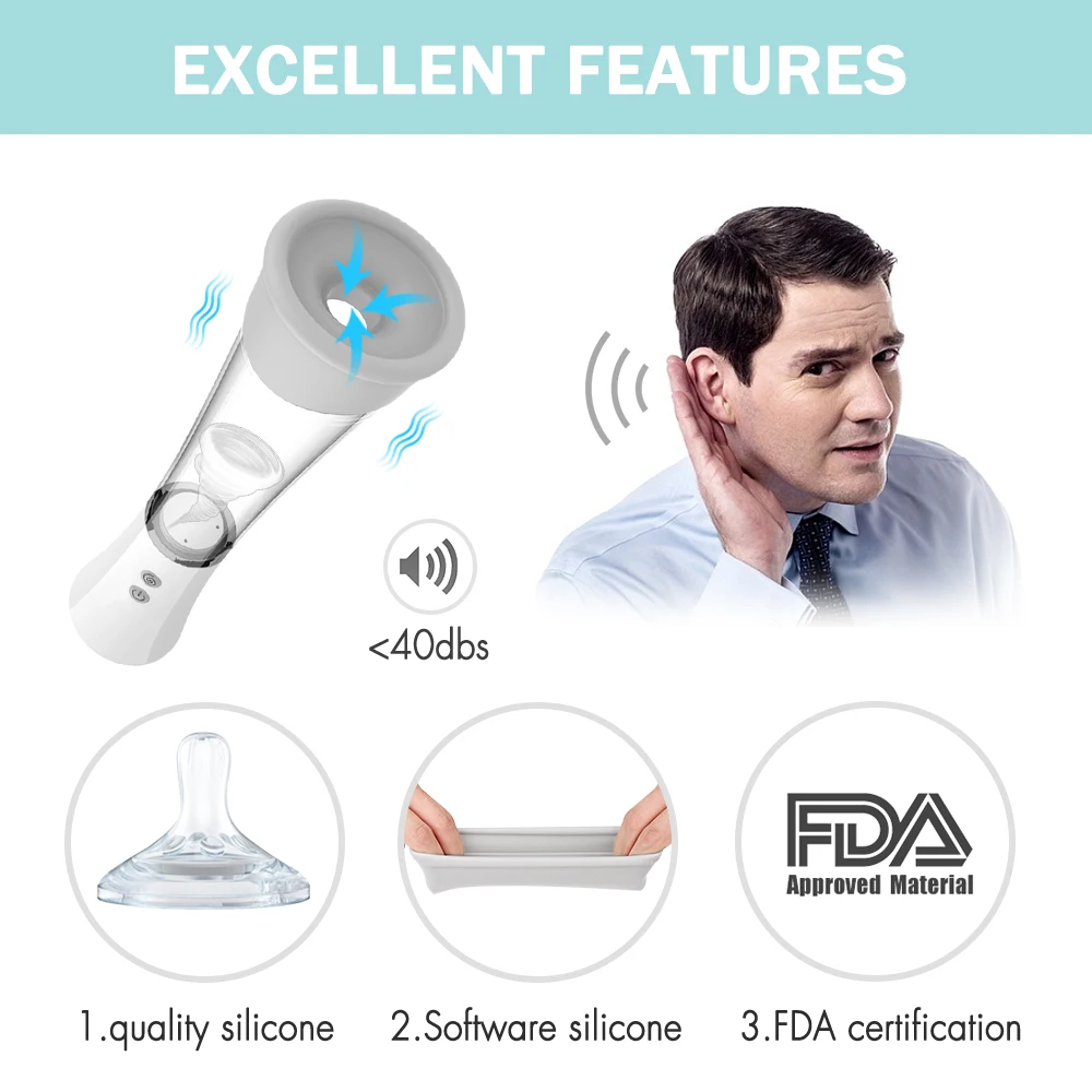 Вибратор насос для увеличения пениса устройство Мужской мастурбатор