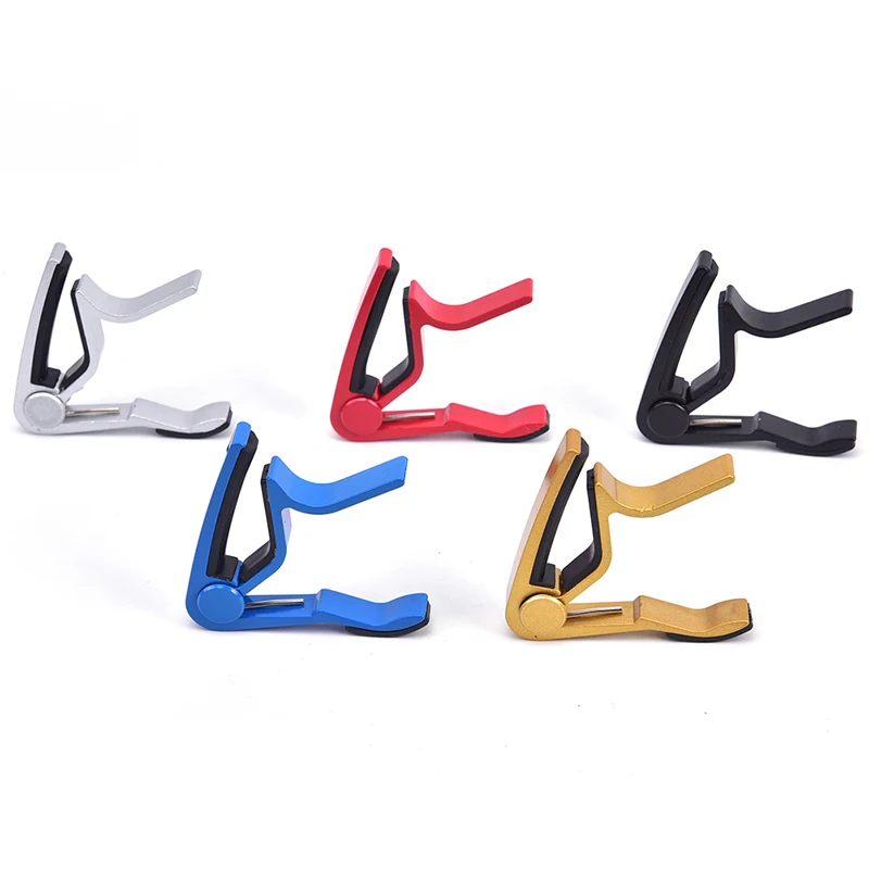 schnell ändern gitarre kiefer capo clamp für elektrische und akustische tuba gitarre trigger release capo gitarre für ton einstellen fr