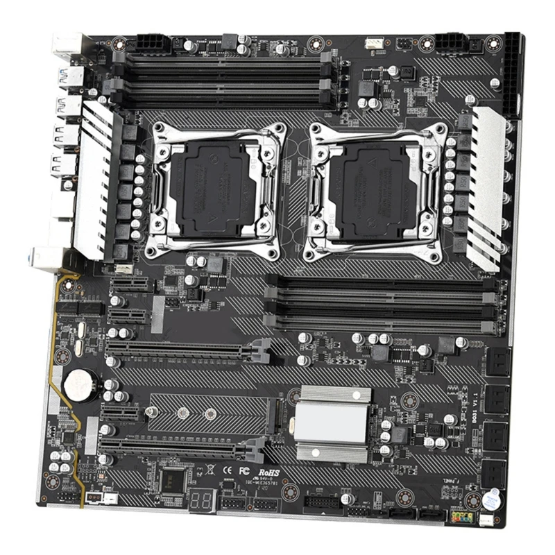 

67JA x99 F2 материнская плата для двух настольных ПК ЦП NVME M.2 интерфейс DDR4 x 8 Слот для памяти Поддержка DDR4 SATA 3 .0 SSD 256G