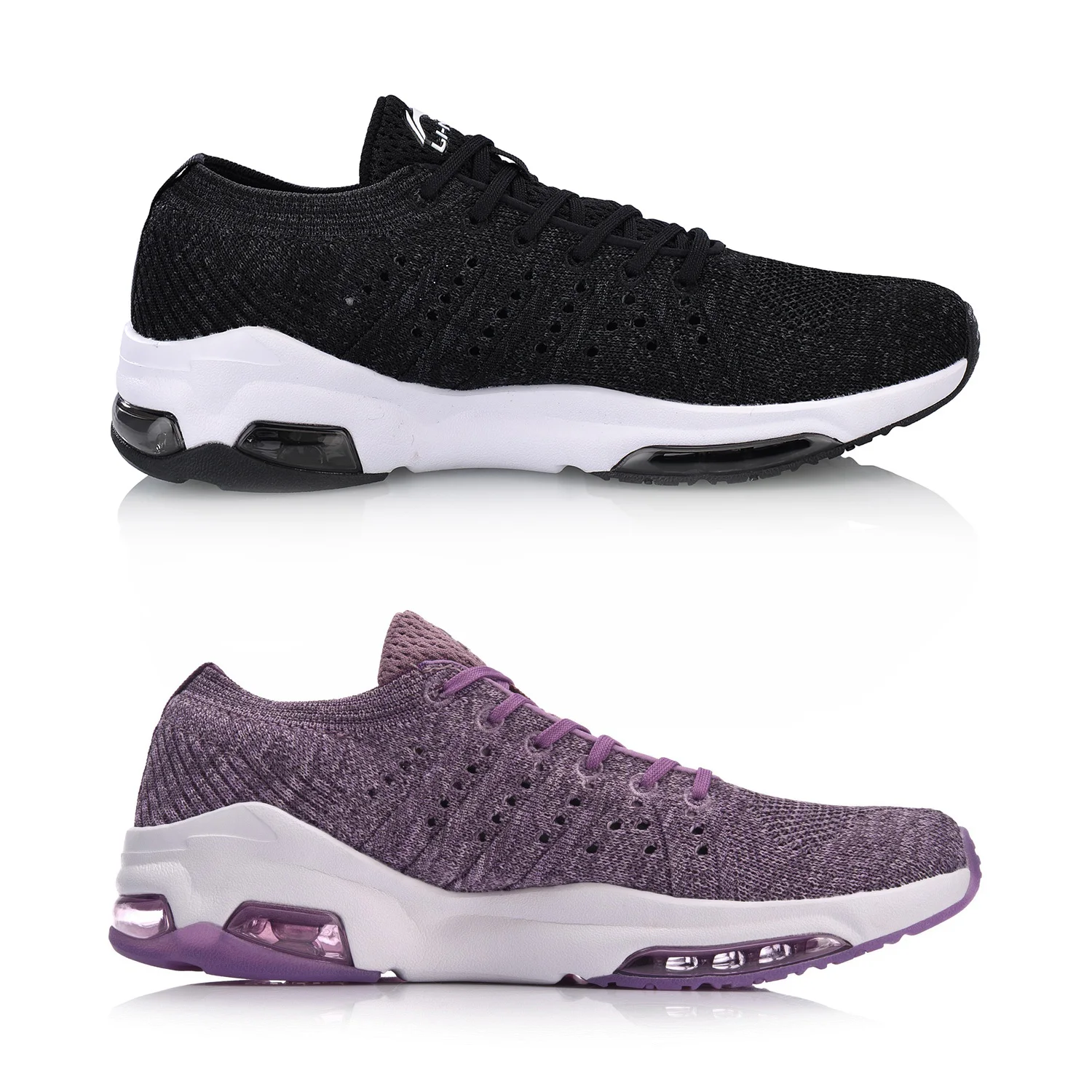 Женские дышащие кроссовки Li-Ning с подкладкой из моно-пряжи AGCN016 | Спорт и