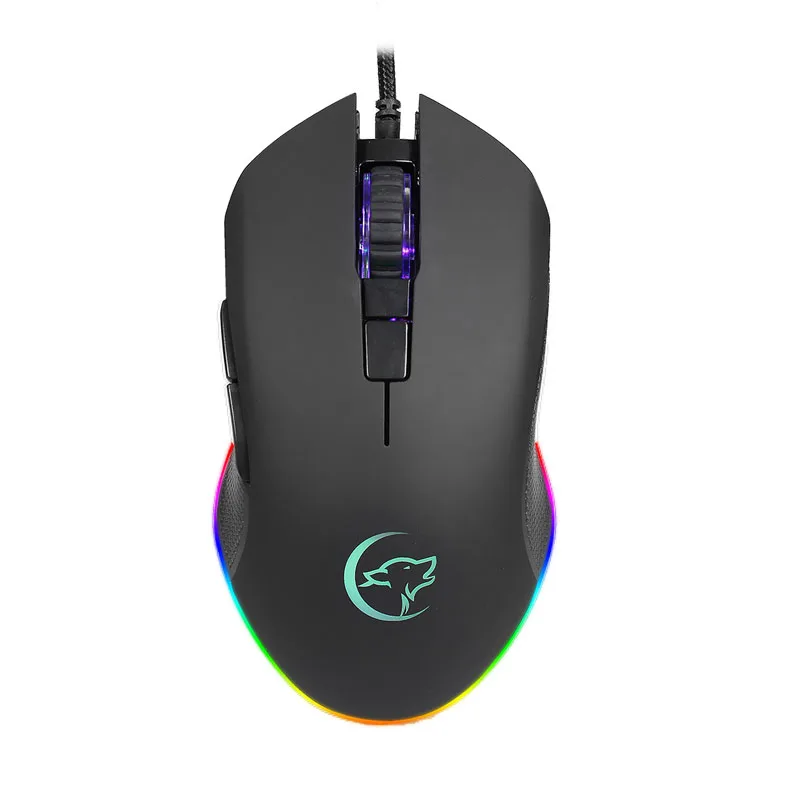 G812 Game Optical Wired Mouse Colorful Breathing Light Professional Gaming Mouse JHP-Best