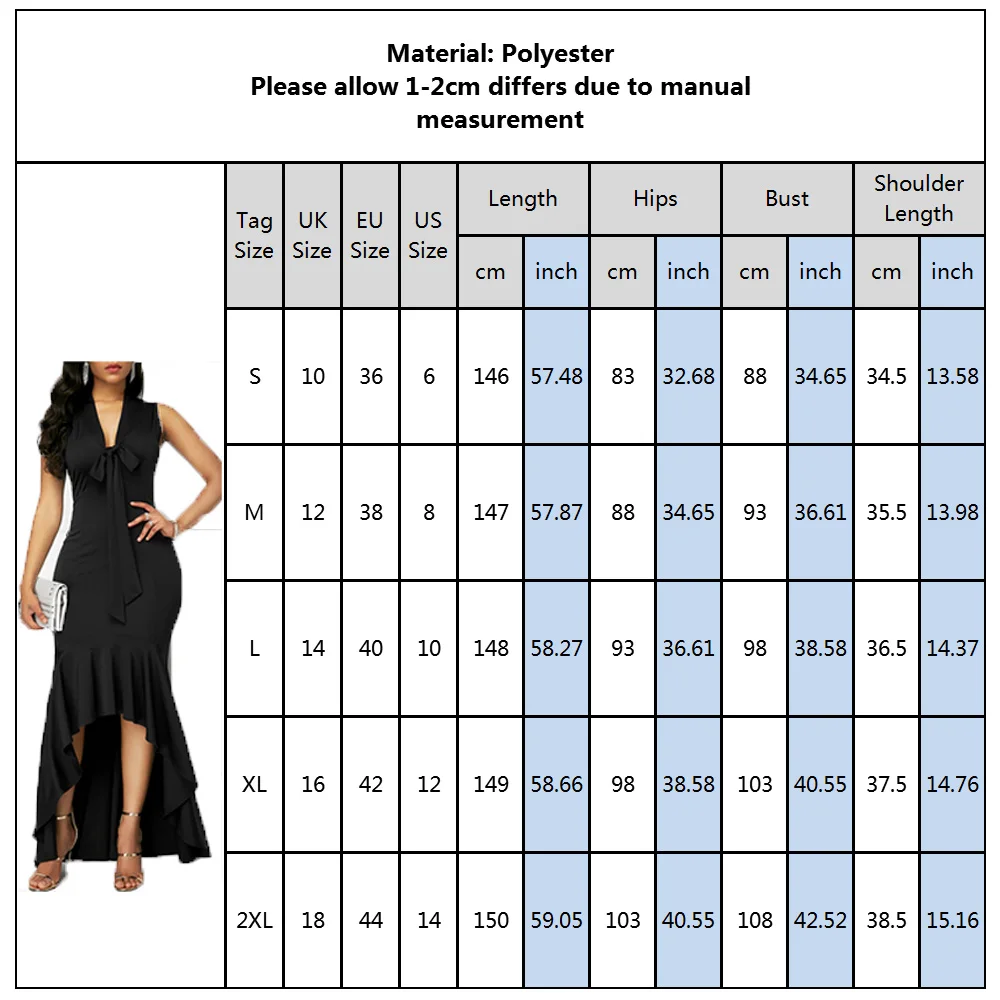 

Black Lady Sleeveless Summer Dress High Low Design Women Trumpet Bodycon Dress 2020 Spring Elegant Female Ruffles Dress robe Q30