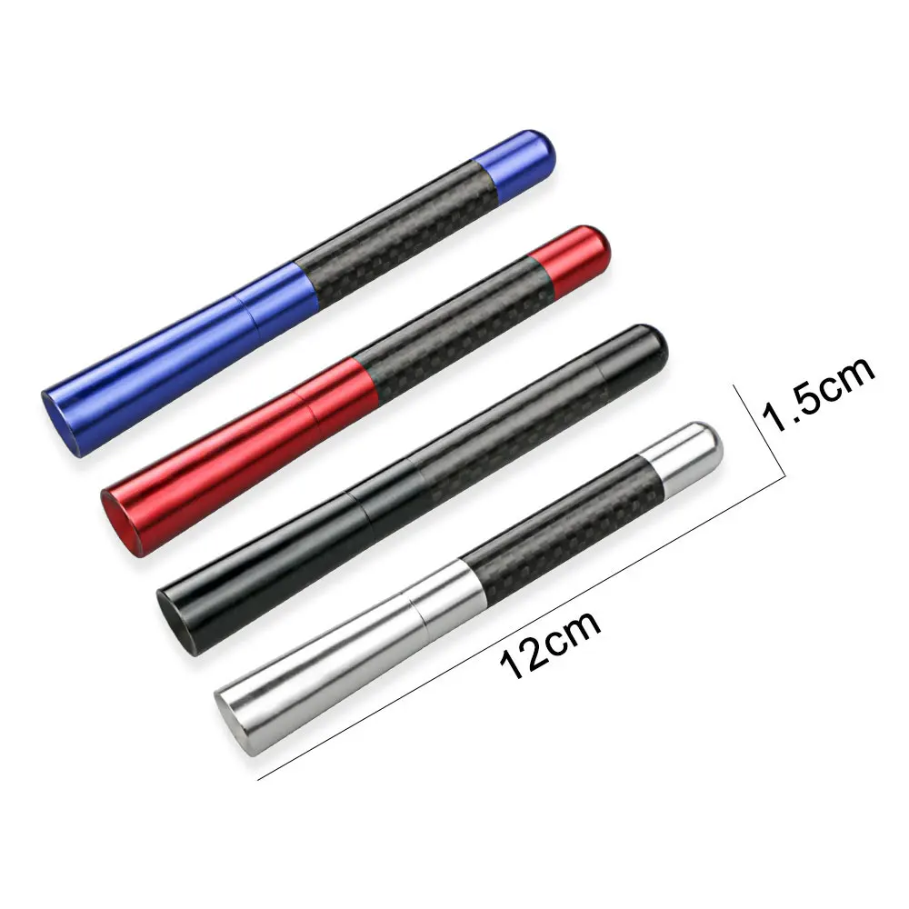 1 шт. Универсальная автомобильная антенна 12 см из углеродного волокна для Mitsubishi