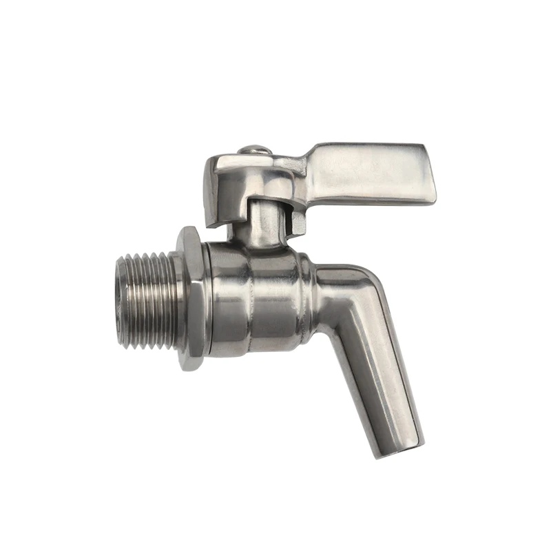 Homebrew клапан пива вина из нержавеющей стали 1/2 дюймов 200PSI/PN16 кран большой