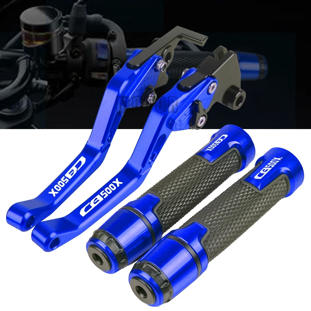 

For Honda CB500X 2013-2018 2015 2016 2017 Motorcycle Accessories CNC Adjustable Brake Clutch Levers Handlebar Handle Hand Grips