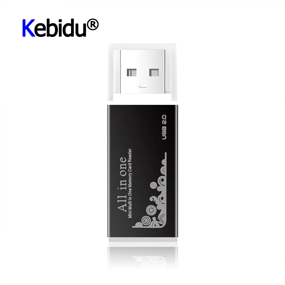 

USB Adapter USB 2.0 All In 1 Multi Memory Card Reader Adapter Colorful For Micro SD SDHC TF M2 MMC