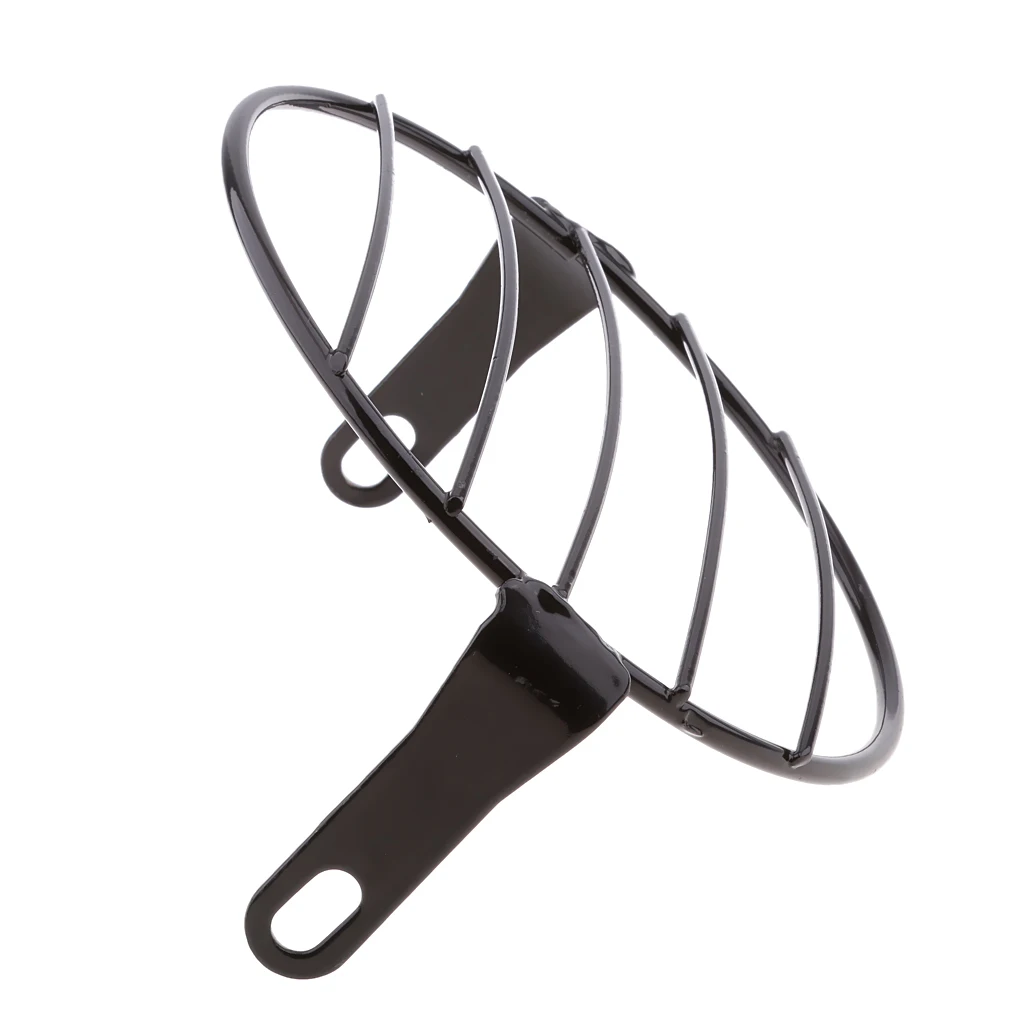 Металлическая 6 7 &quotфара мотоцикла Гриль Крышка фара для скутера маска