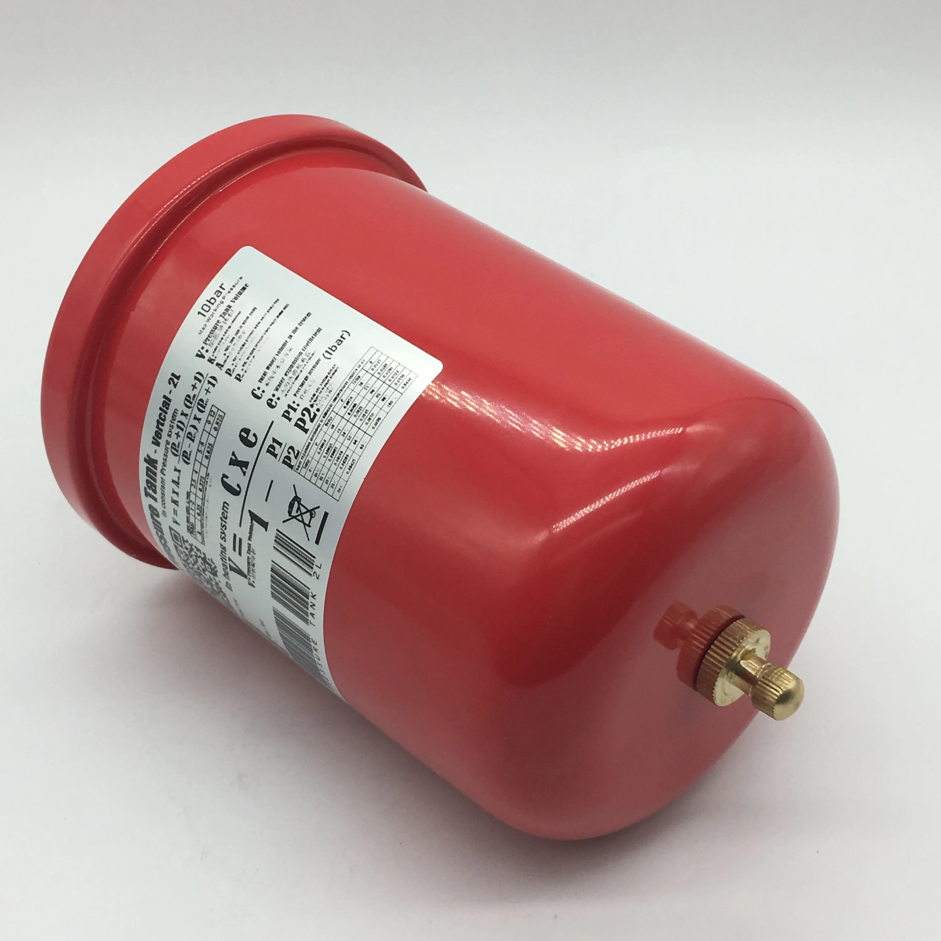 Вертикальный резервуар с давлением из углеродистой стали объемом 2 л подходит