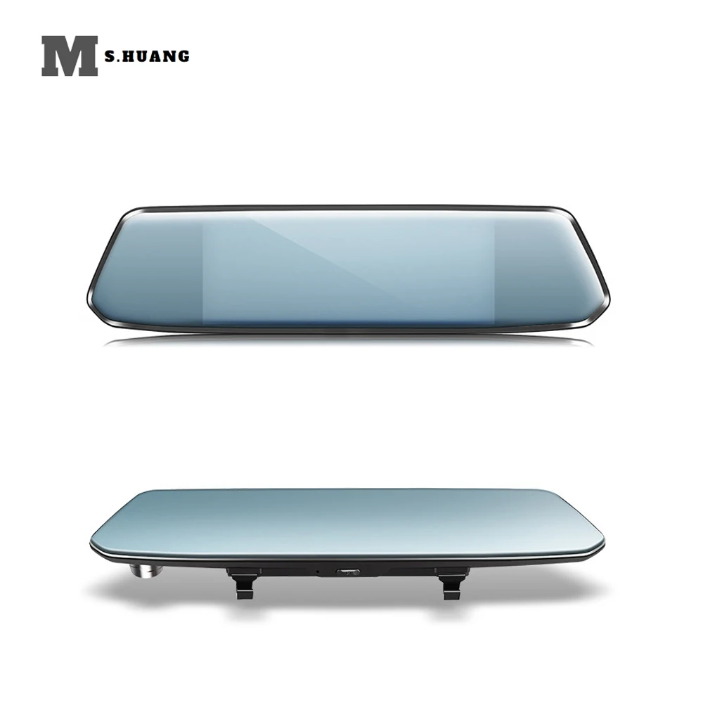 Android 7 дюймовый Автомобильный видеорегистратор 1080P с зеркалом заднего вида