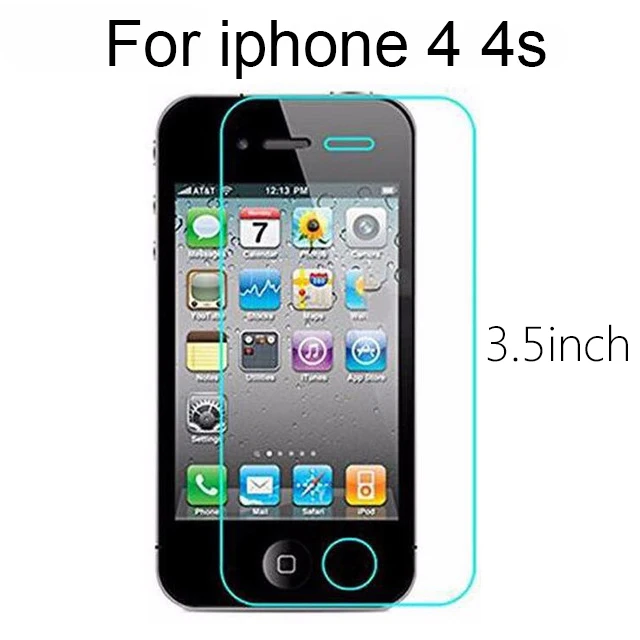 10 шт./партия 5 шт. 3 Закаленное стекло для iPhone 11 Pro X XS MAX 6 6s 7 8 Plus 4 4S 5 5S SE 5C Защитная пленка для экрана - Цвет: For iPhone 4 4s