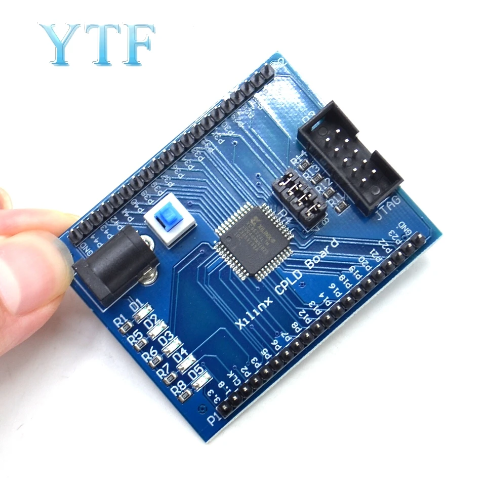 XC9572XL CPLD Development Board Brassboard Learning JTAG Interface DC Power Supply with Switch | Компьютеры и офис
