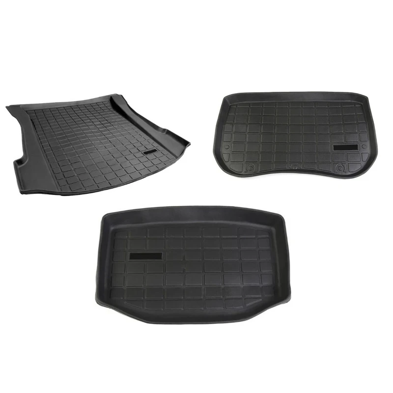 

2020 New Trunk Before and Cargo Durable Mat for Tesla Model 3 TPE Modification Pad Car Accessories