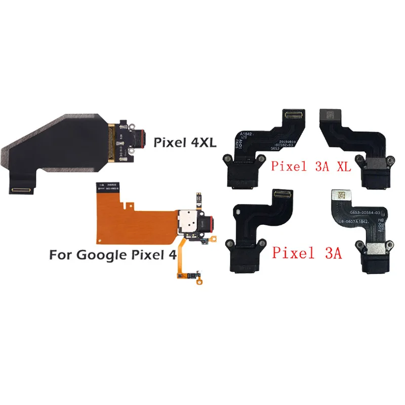 Печатная плата с зарядным портом для Google Pixel 3A XL 4 замена гибкого кабеля