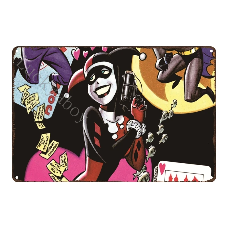 

[Luckyaboy] Retro Metal Tin Signs Movie Poster Pub Bar Cafe Home Plaque Vintage Wall Art Decor AL041