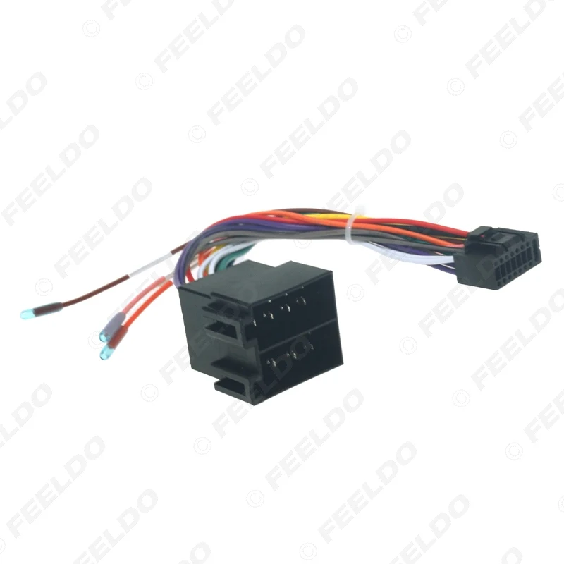 FEELDO 10 шт. автомобильный стерео аудио 16PIN Android кабель питания адаптер для Lada Granta