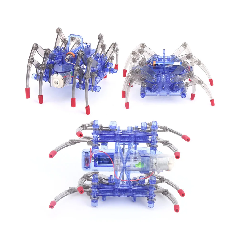 

Children DIY Electric Spider Robot Puzzle Electric Crawling Animal Science Toy Model Electronic Toy For Gifts Children