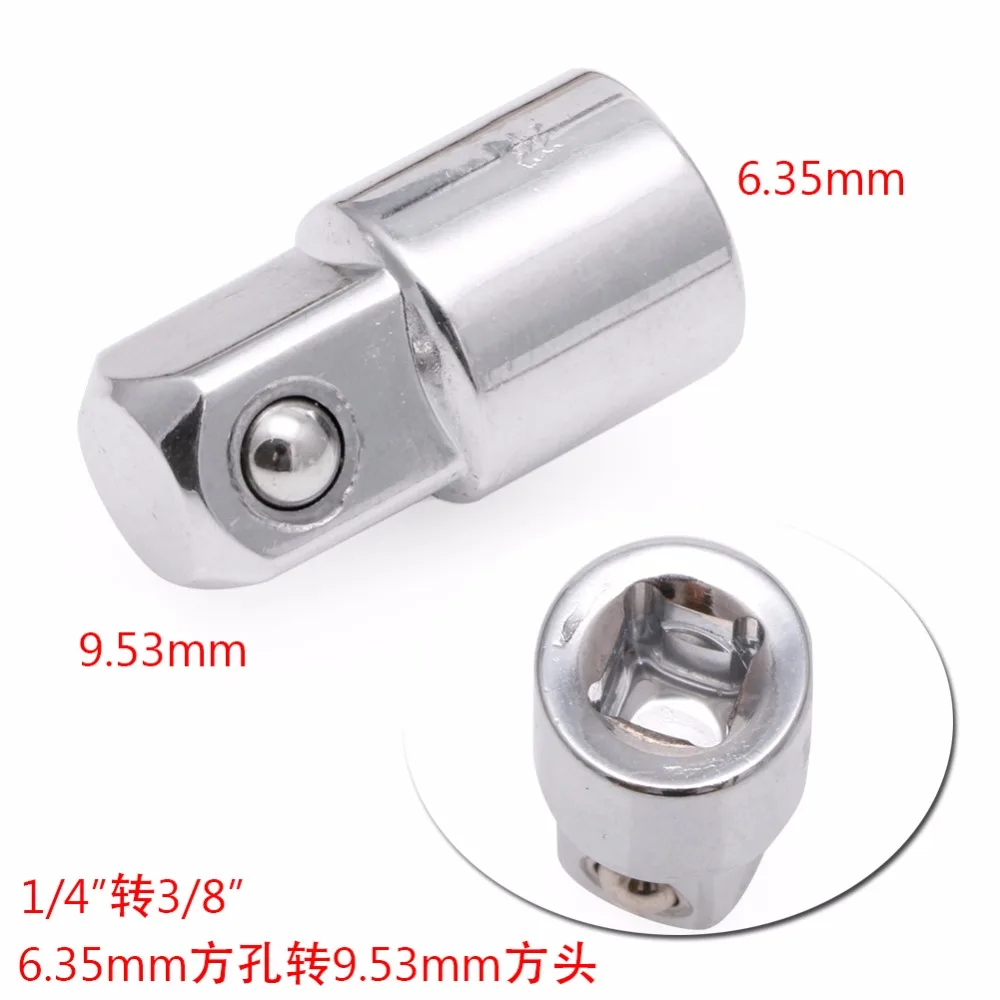 1/4 "преобразовать в 3/8" с шариковым фиксатором торцевых ключей адаптер
