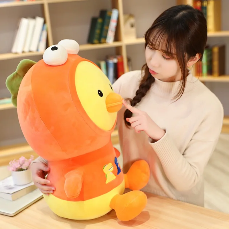 Новинка плюшевая утка игрушка плюшевый динозавр кукла мягкая набивная