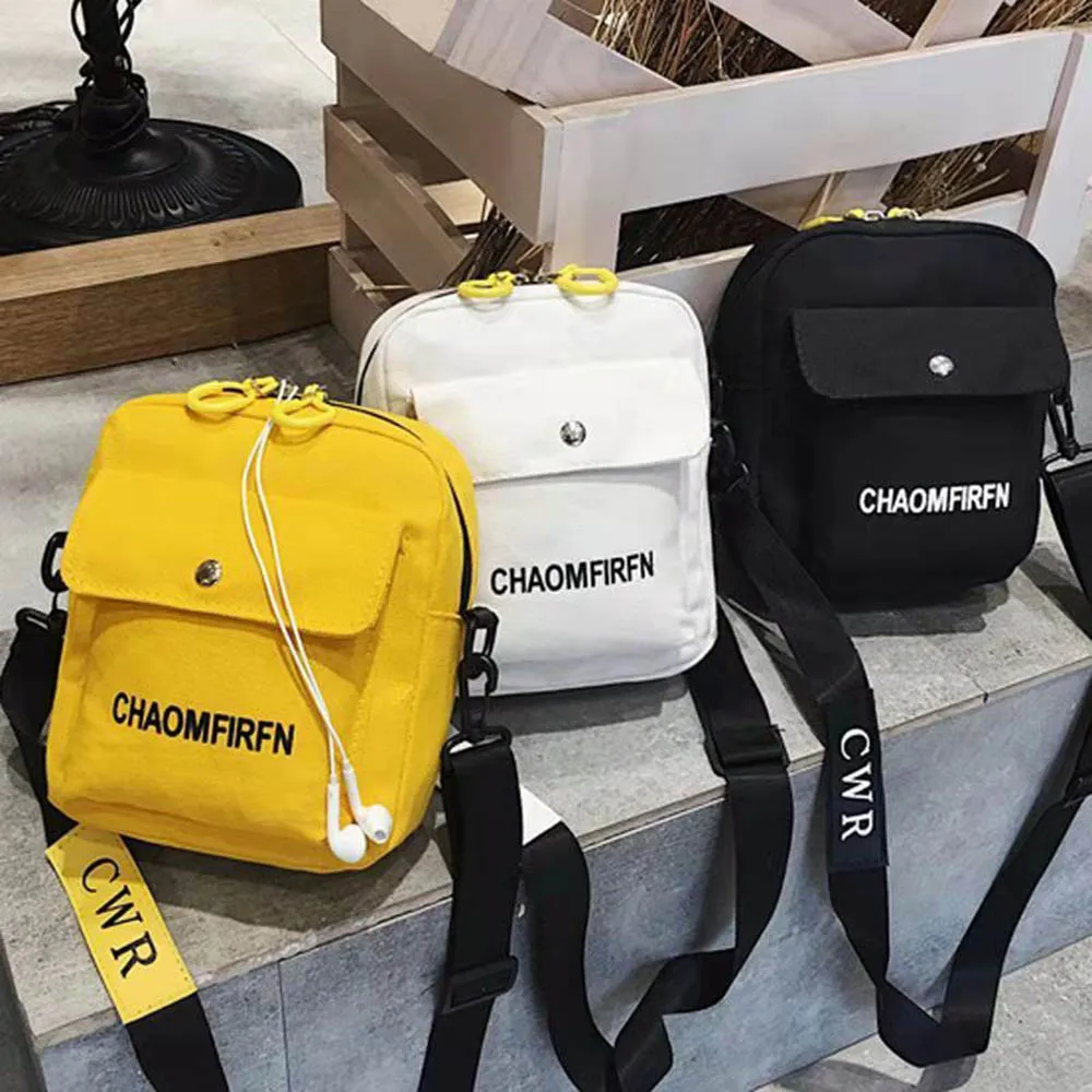 

Men's Messenger Bags Fashion Pure Color Casual Tote Outdoor Bags Canvas Handbag Zipper Messenger Bags Sac Main Messenger Bags