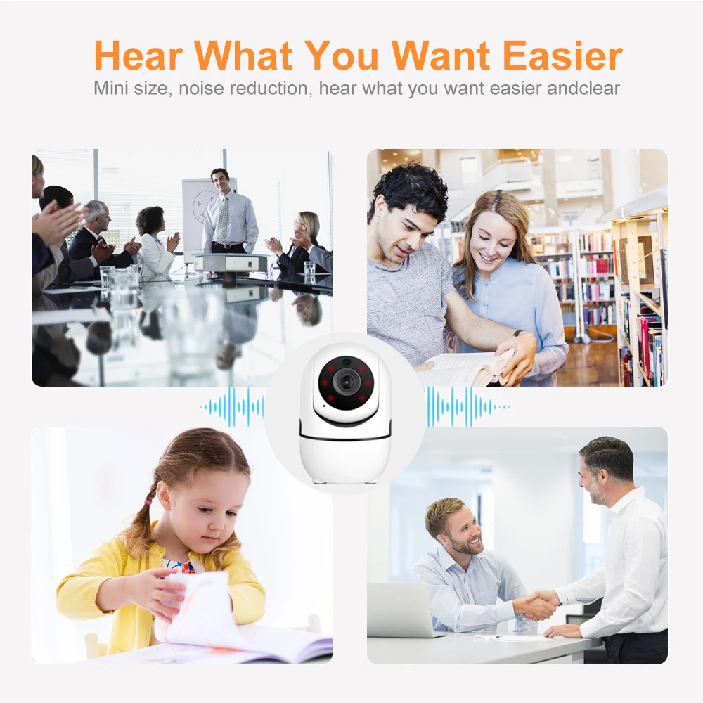 

HD 1080P Cloud Wireless IP Camera Intelligent Auto Tracking Of Human Home Security Surveillance CCTV Network Mini Wifi Camera