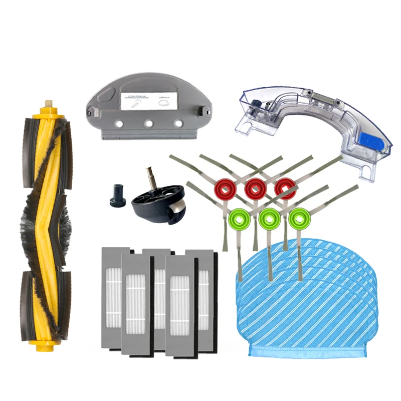 

Ecovacs Sweeper Accessories T8 Aivi Side Brush Rag Haipa Filter Cotton Water Tank Bracket Dust Box Cleaning Solution