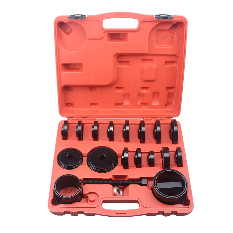 FWD Front Wheel Drive Bearing Removal Adapter Tool Puller Pulley Kit 23pcs
