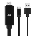 Видеокабель-переходник 4K Type-C HD для HUAWEI P30 P20 Pro, Samsung Galaxy S20, S10, S21, Note 10, 20, для ТВ, проекторов, ПК