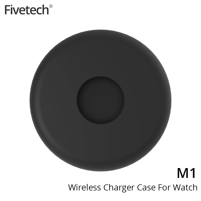 Fivetech док-станция для зарядки для Apple Watch, версии Беспроводной Зарядное устройство чехол Подставка для хранения мягкий силиконовый кронштейн для наручных часов Apple Watch 4/3/2/1 Базовое покрытие