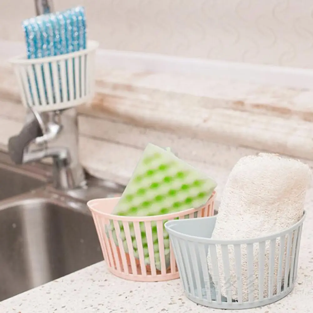 1PC Multifunction Sink Shelf Plastic Storage Holder Soap Sponge Drain Rack Kitchen Hanging Organizer Bathroom Shower Basket Tray | Дом и сад