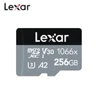 Карта памяти Lexar Professional, 1066x64 ГБ, 128 ГБ, 256 ГБ, Micro SD, SDXC, высокоскоростная TF-карта V30 A2 для спортивной камеры 4 к