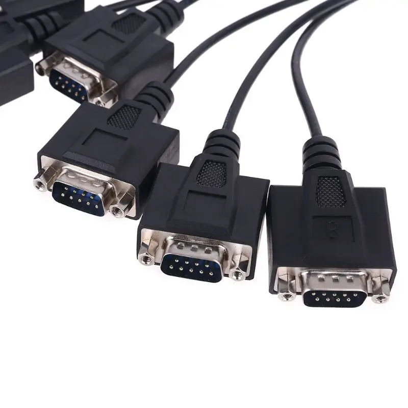 8-портовый преобразователь H7JA с PCIE на DB9 RS232 контроллер последовательной