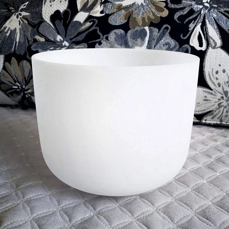 Поющая чаша из матового кварцевого кристалла 432 Гц 2 шт. | Спорт и развлечения