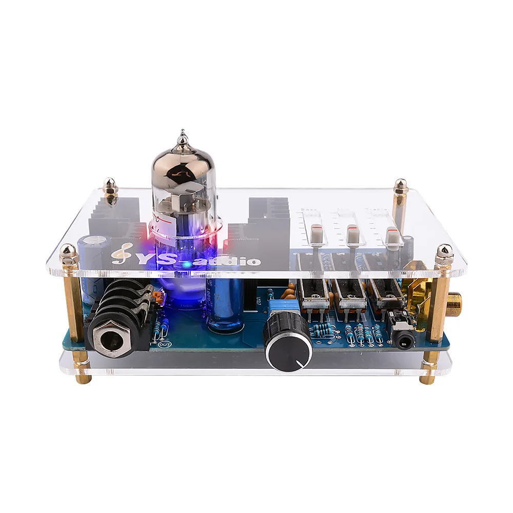AIYIMA Mini 6N11 усилитель для наушников плата стерео класс A ламповый предусилитель с