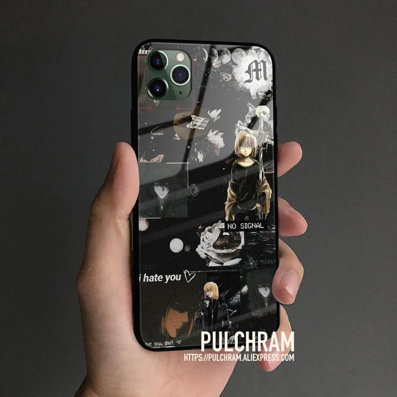 Mihael Kehll Mello аниме-стекло мягкий силиконовый чехол для телефона iPhone SE 6s 7 8 Plus X XR XS 11 12