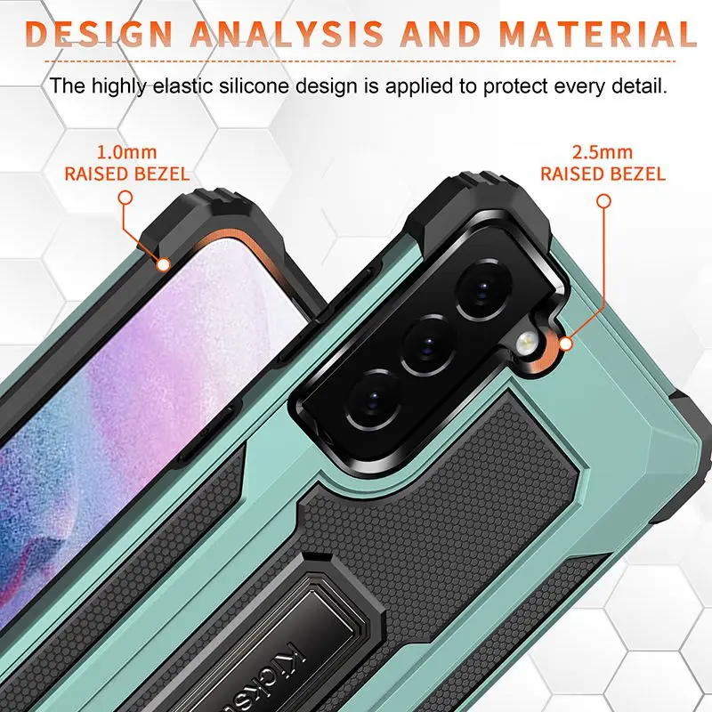 

For Samsung S20 Fe Case For Samsung S21 S9 S10 S20 Plus Note 20 Ultra Case Silicone Anti Fall Armor Cover