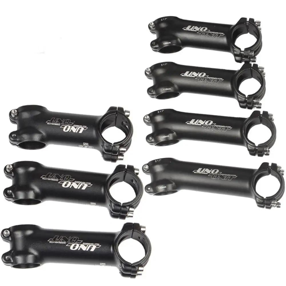 Горный шоссейный велосипед ультра легкий стержень 17 35 градусов 60 90 120 мм черный