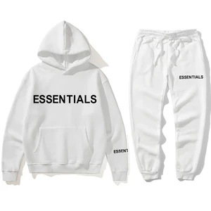 Essentials track suit set Sweatpants Track Suit Mens Fashion Hoodie Mens Sweatshirt + Sweatpants Spr
