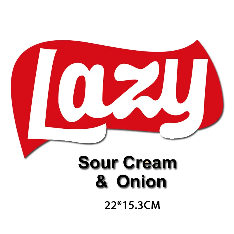 Модные наклейки с надписью «LAZY Iron on Patches», термопереводные наклейки для мальчиков, сделай сам, футболки, значки, одежда, Аппликации, Декор, печать, F - Цвет: Y2H05L01-2