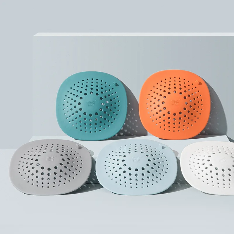 

Creative Shower Floor Drain Hair Catcher Stopper Kitchen Sink Filter Plug Anti-clogging Bathroom Floor Drain Cover Sink Strainer
