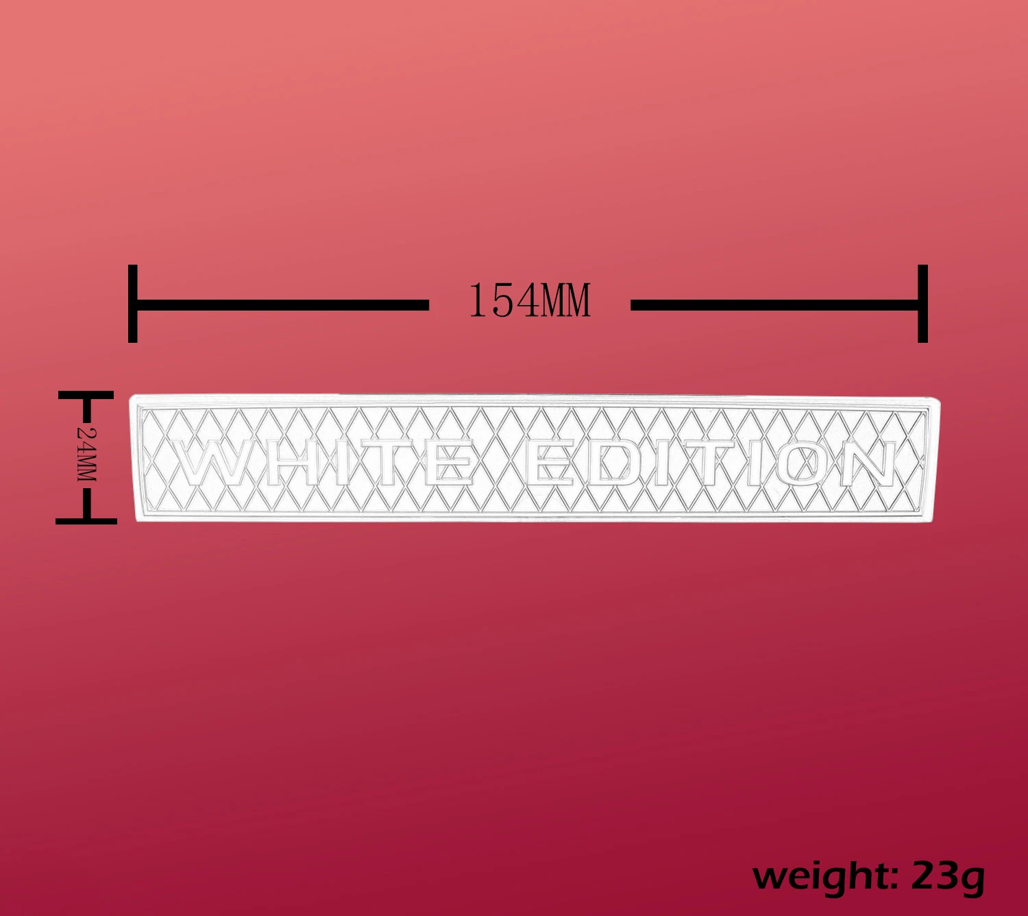 Белая черная версия для Land Cruiser high Lander 2008 2019 наклейка на эмблему