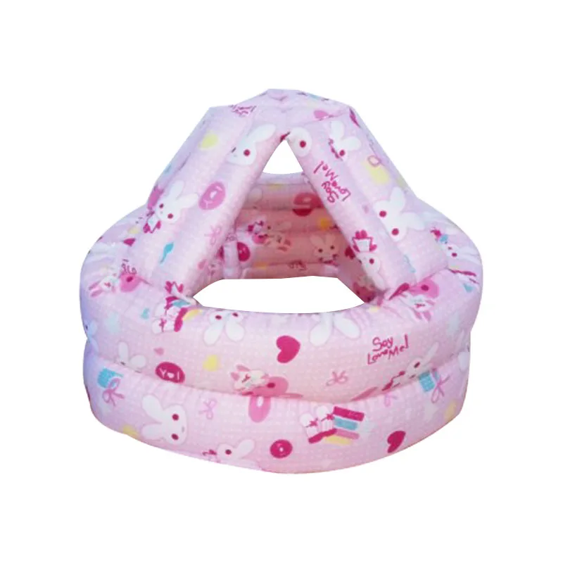 Pink heart shape Детский защитный шлем для малышей, детская шапка, шлемы учатся ходить, детские защитные шлемы, мягкие удобные шлемы - Цвет: Pink heart shape