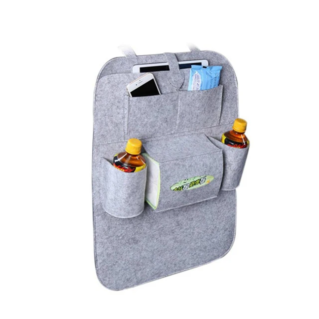 1 pcs Gray Классический заднее сиденье сумка чехол для автомобильного сидения Сумочка многофункциональное автомобильное разное подвесная сумка-Органайзер косметичка XYLOBHDG - Цвет: 1 pcs Gray