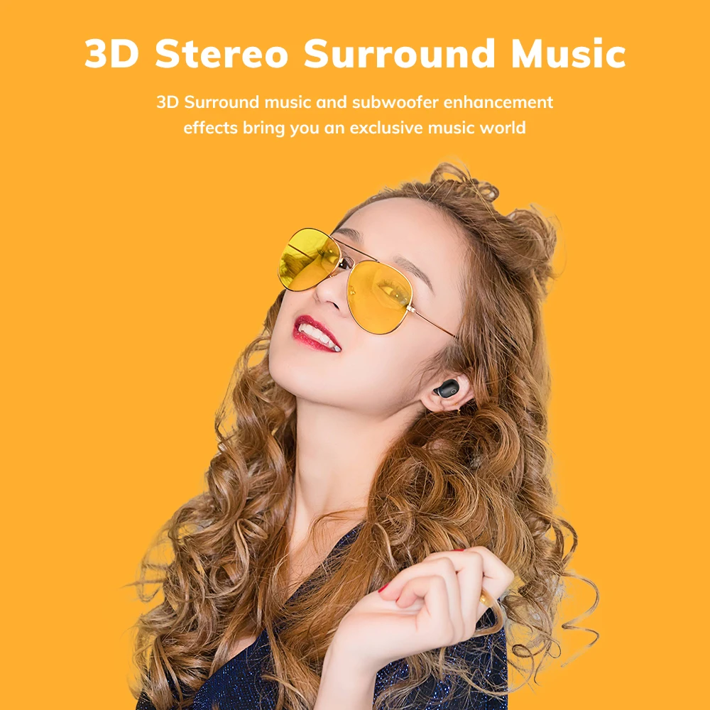 Беспроводные Bluetooth-наушники TOPK T12 наушники с сенсорным управлением 3D стерео