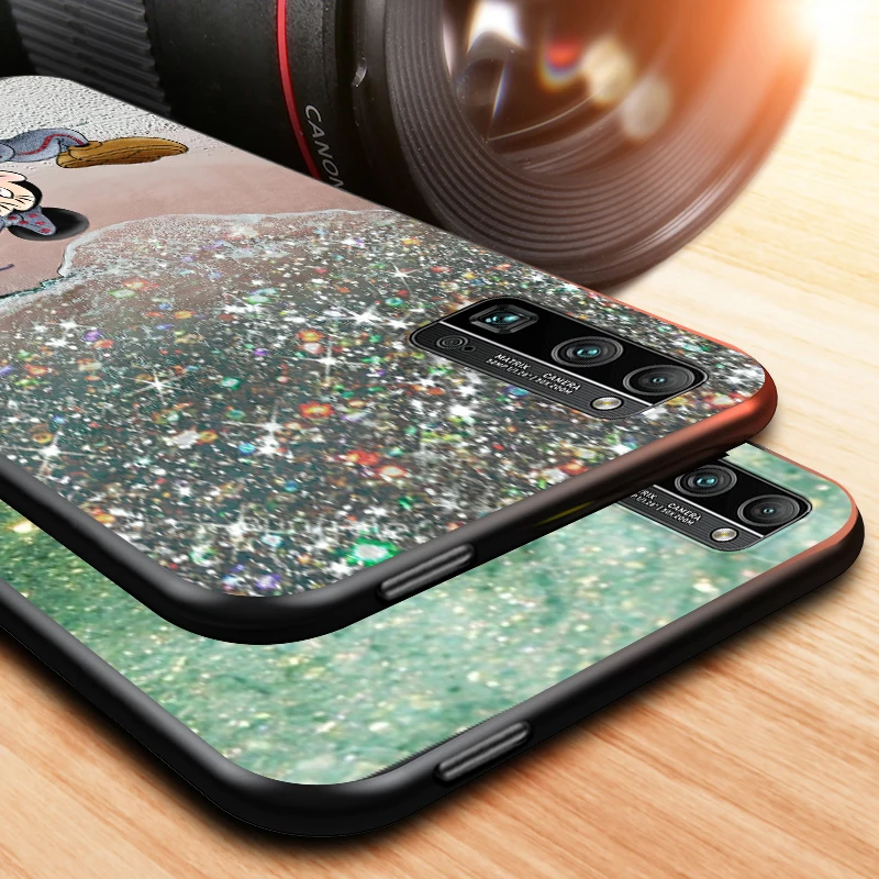 

Mickey Minnie colorful for Huawei Honor V30 20 Pro X10 9S 9A 9C 9X 8X 10 9 Lite 8 7 Pro Silicone Soft Black Phone Case