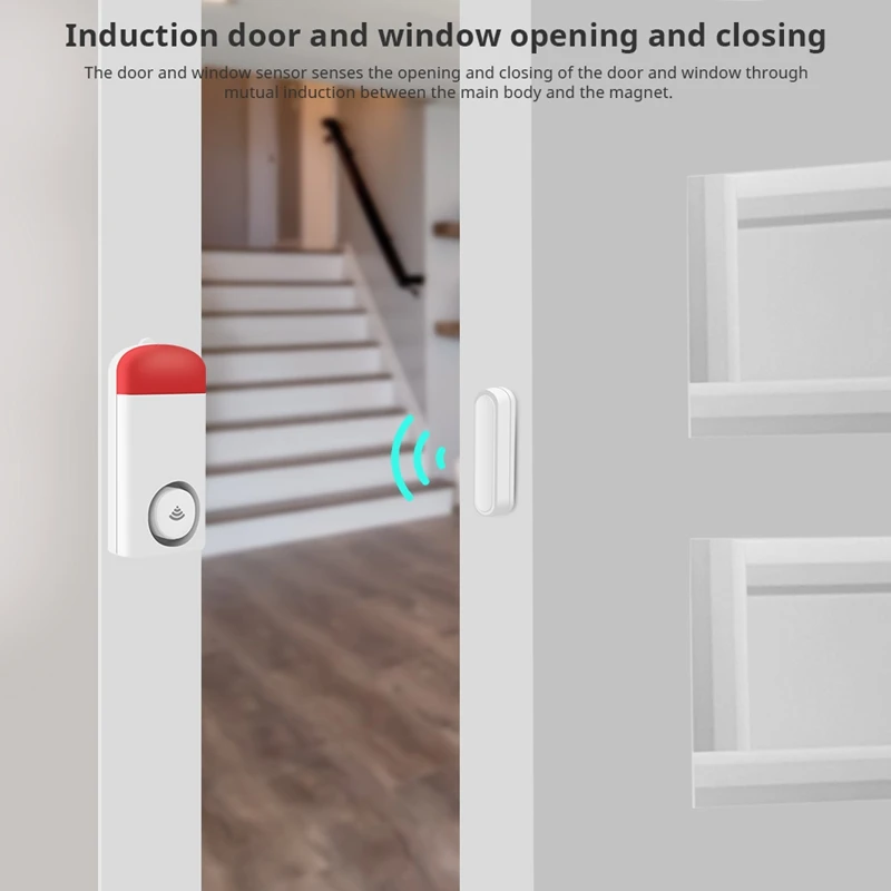 Tuya автономный дверной и оконный магнитный датчик беспроводная домашняя система