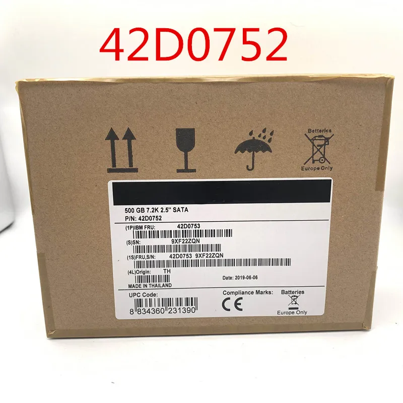 81Y9726 81Y9727 42D0752 42D0753 500G 7 2 K SATA гарантирует новую оригинальную коробку. Обещал