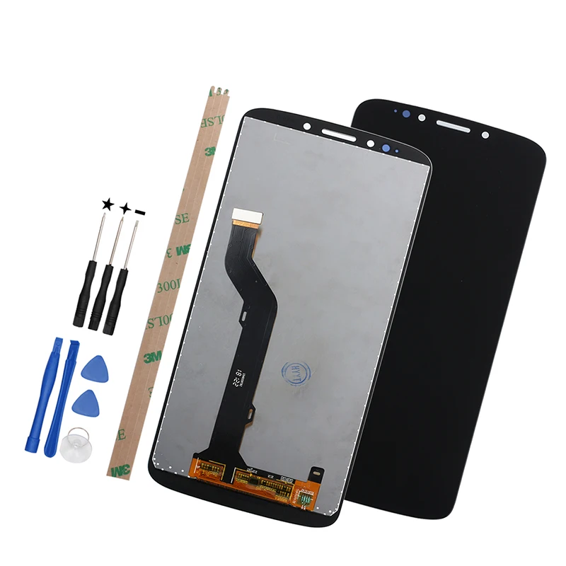 Alesser для Motorola Moto E5 Plus LTE XT1924-7 ЖК-дисплей + сенсорный экран 159 мм Запчасти сборки